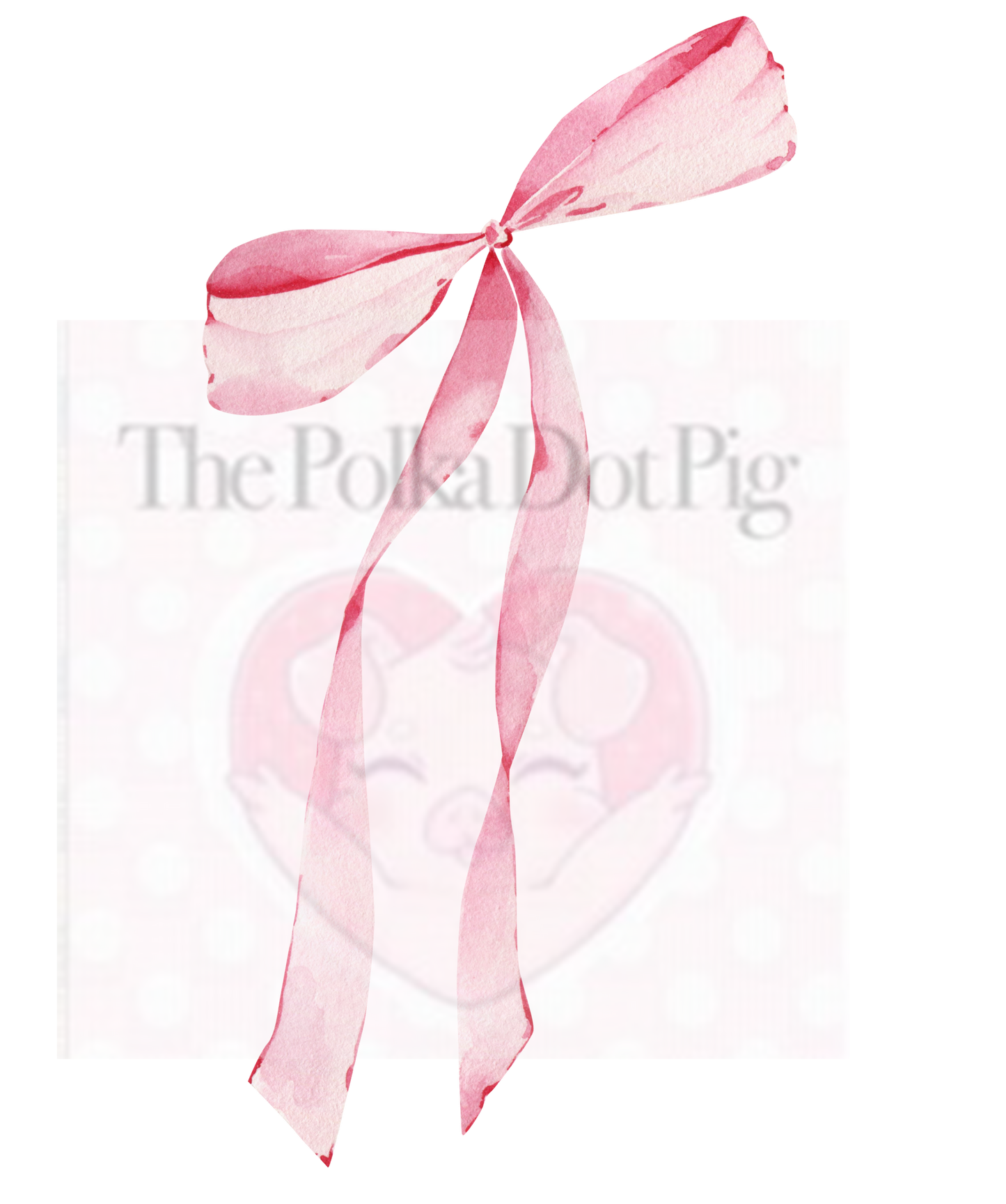 Pink Coquette Bow Long
