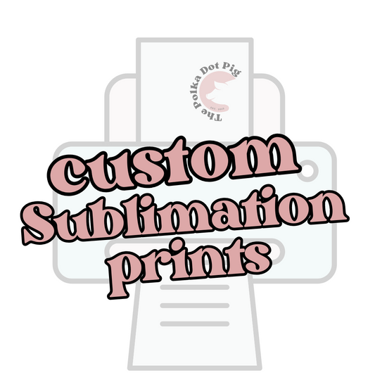 Custom Sublimation transfer - upload your image