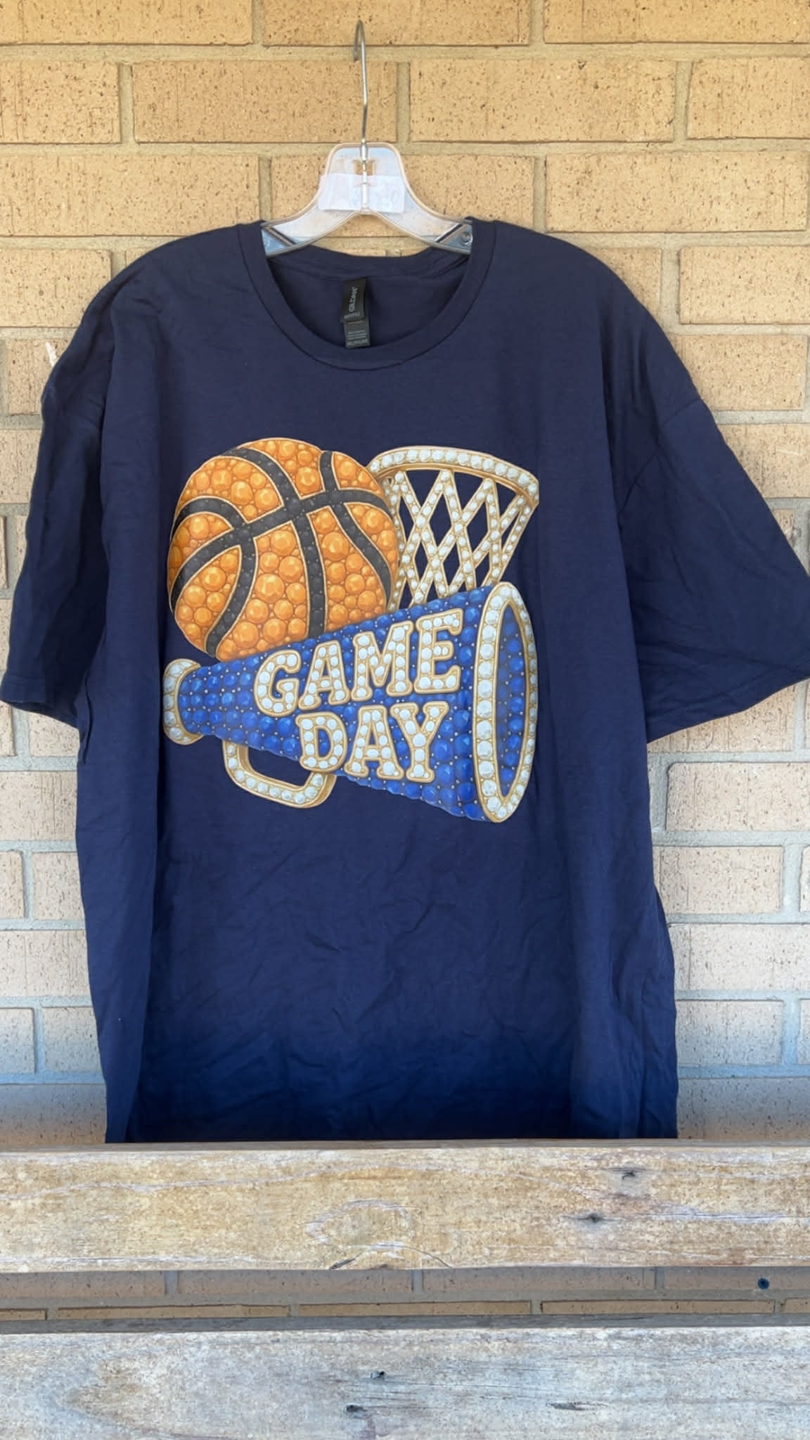 Basketball game day tee