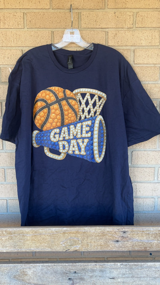 Basketball game day tee