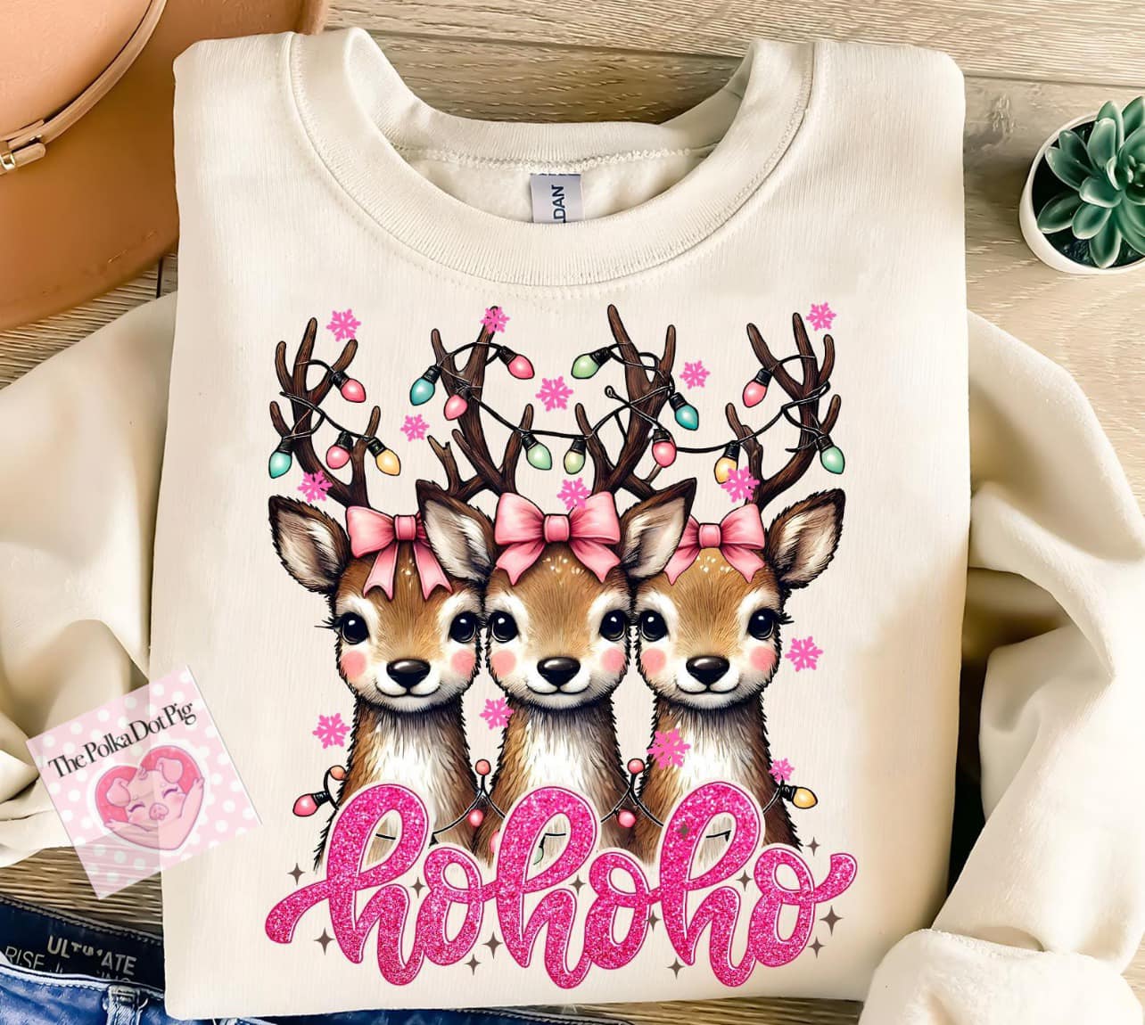 Hohoho reindeer sheets