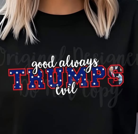 Good always trumps evil shirts