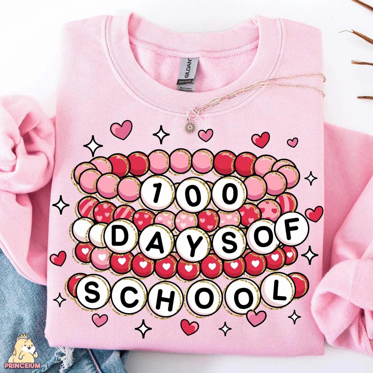 100 Days of School Bracelets shirt