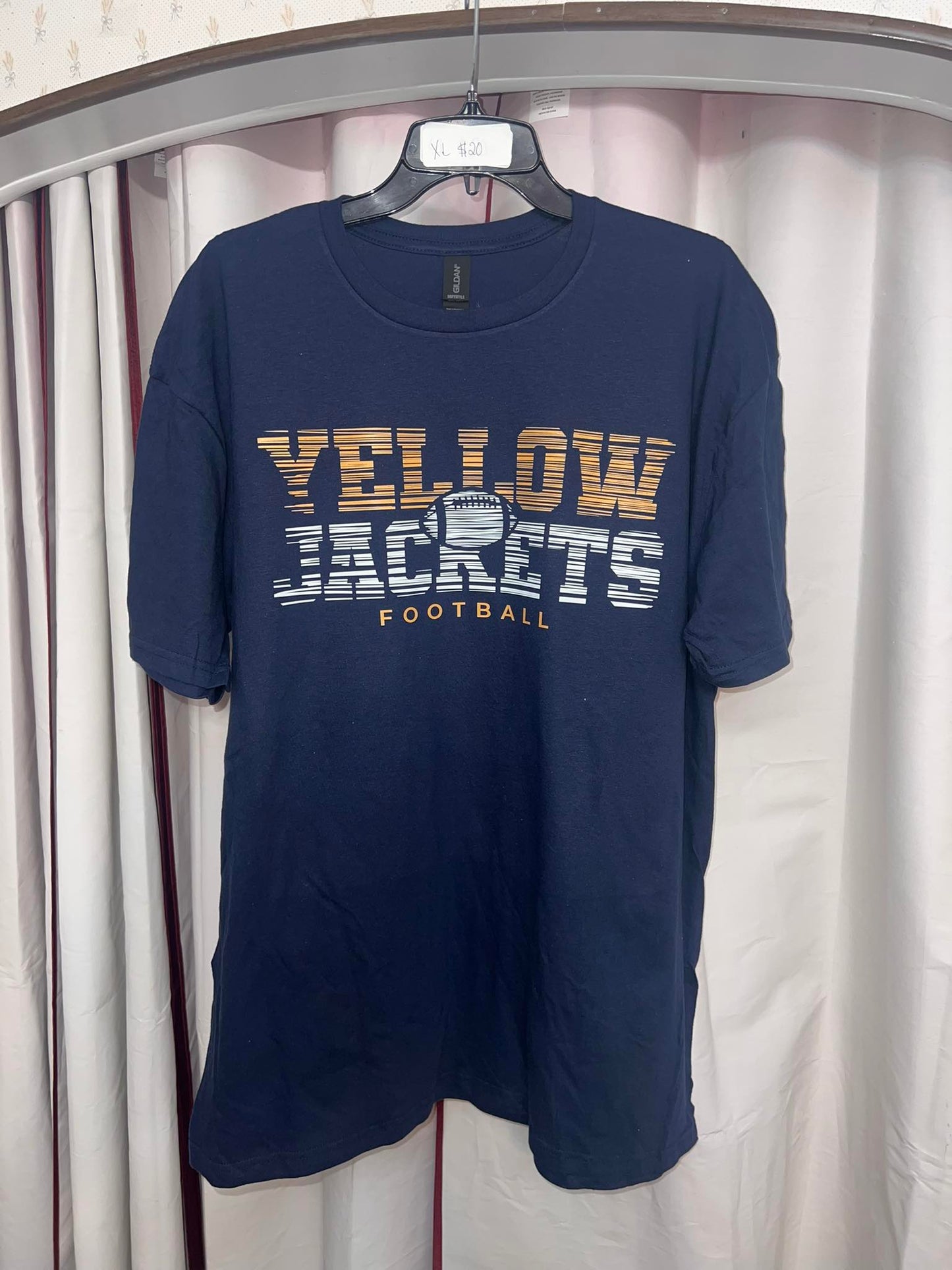 Yellow jackets football tee