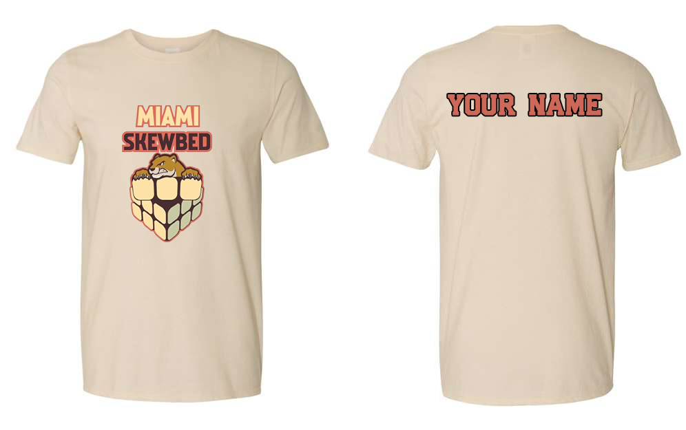 MIAMI SKEWBED TEES