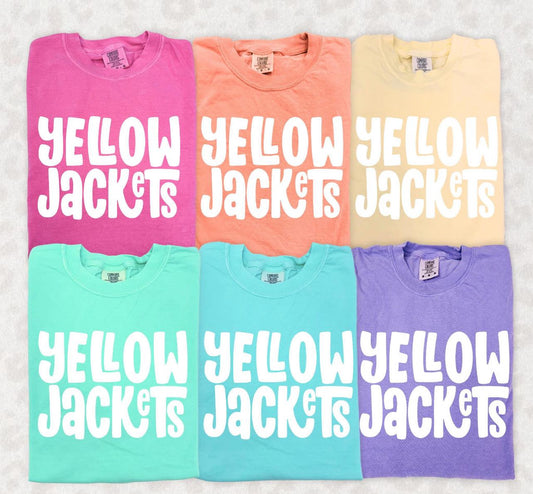 yellow jackets tees