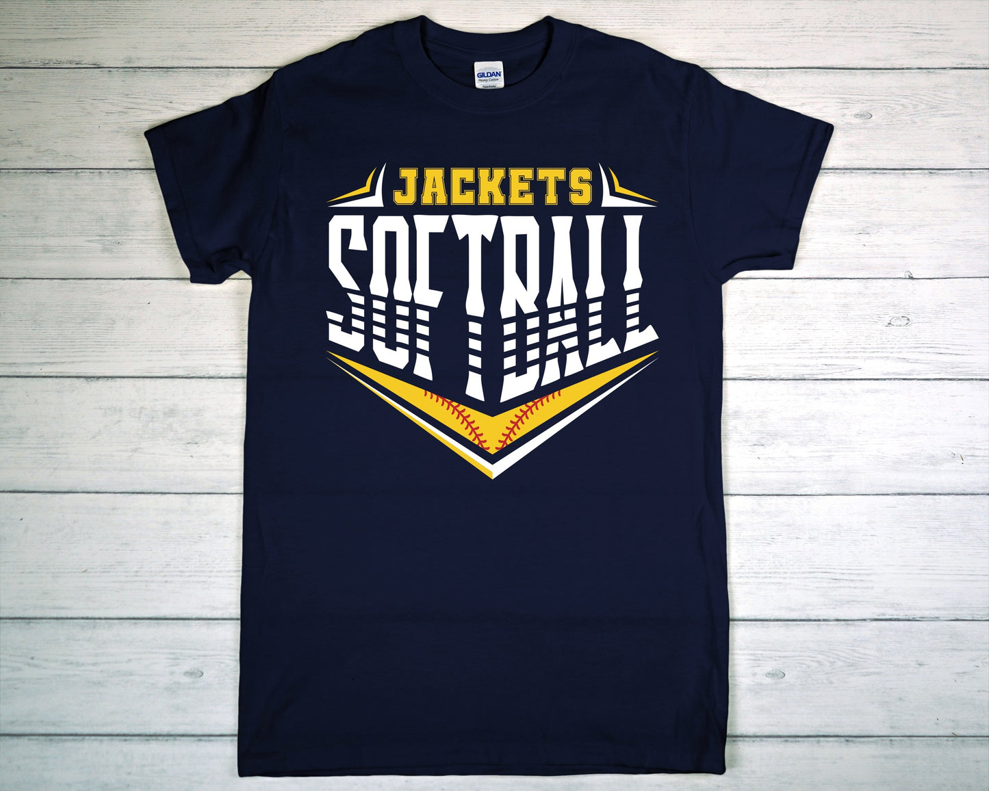 jackets softball tee