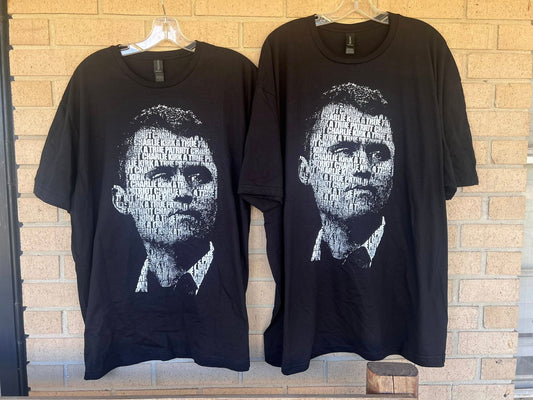 Charlie Kirk a true patriot tee