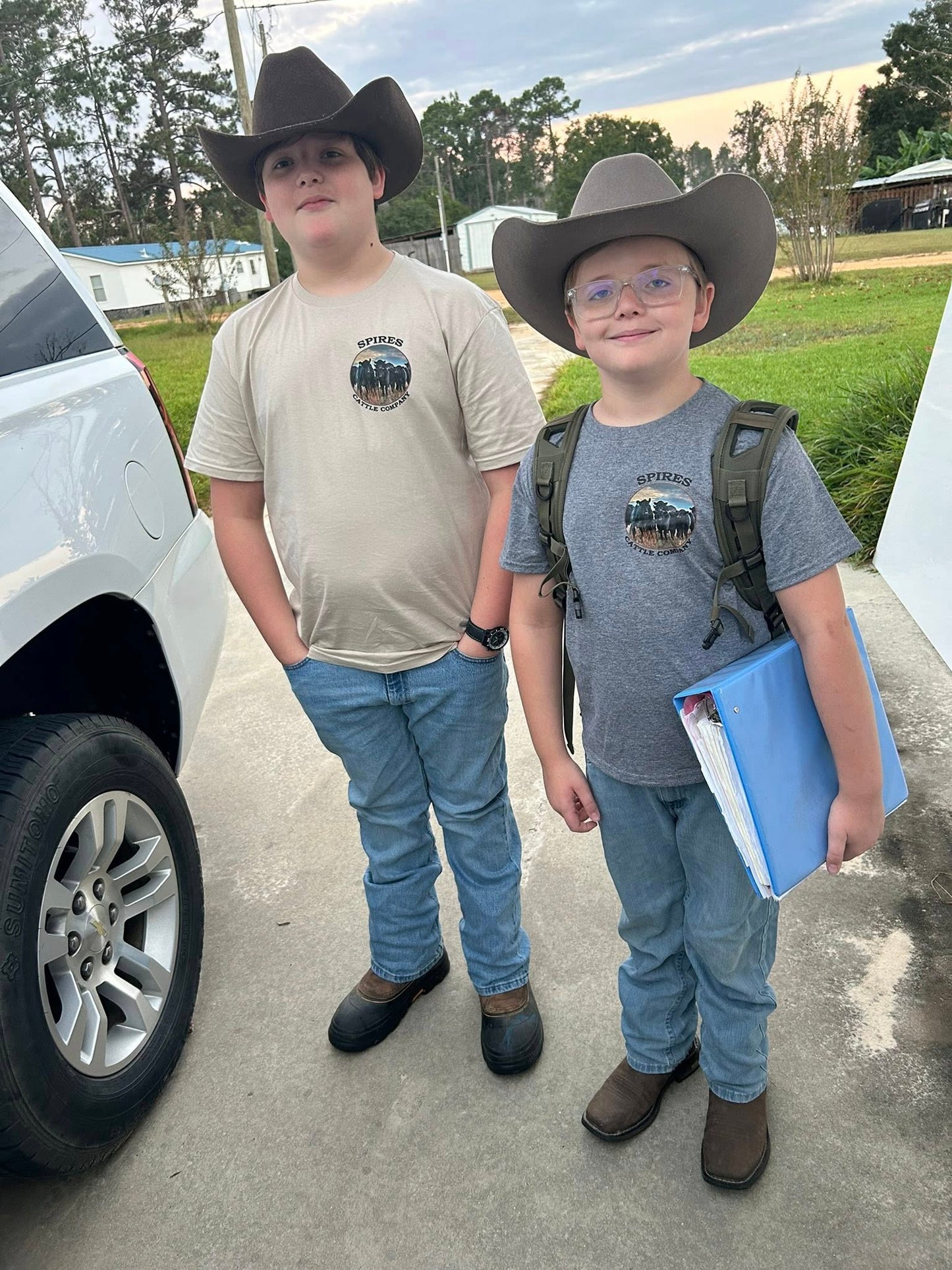 Spires cattle company, work cattle once you'll understand why we eat them tee