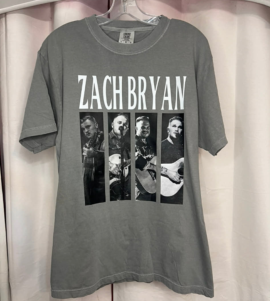 Zach Bryan 4 image tee
