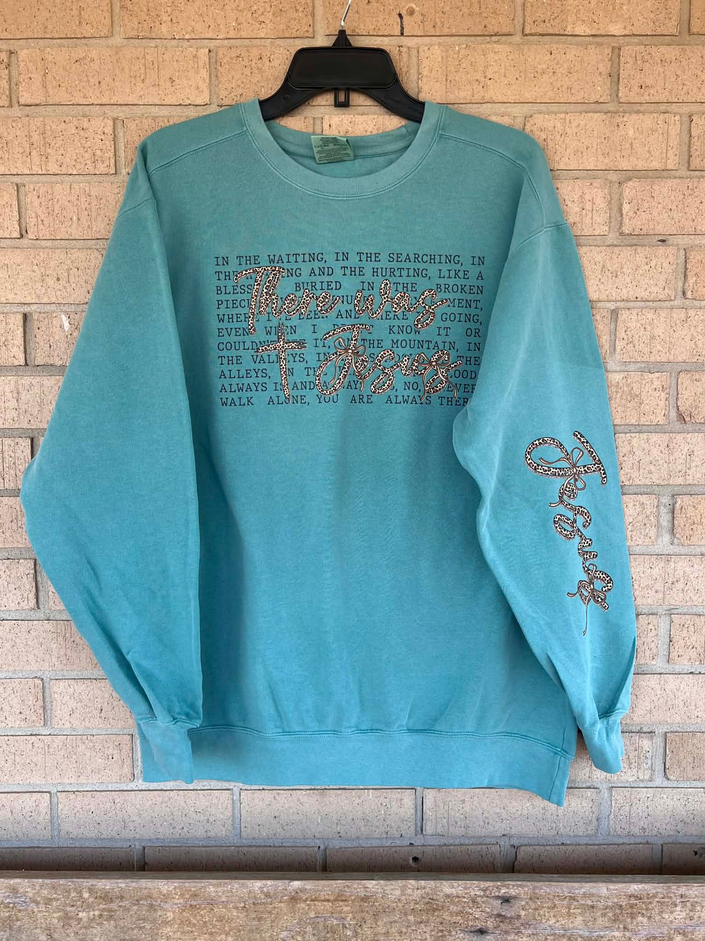 There was Jesus sweatshirt