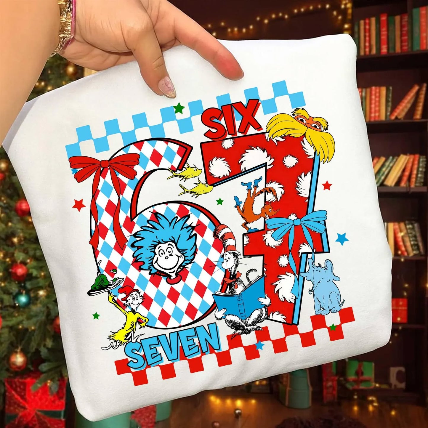 six seven seuss tee