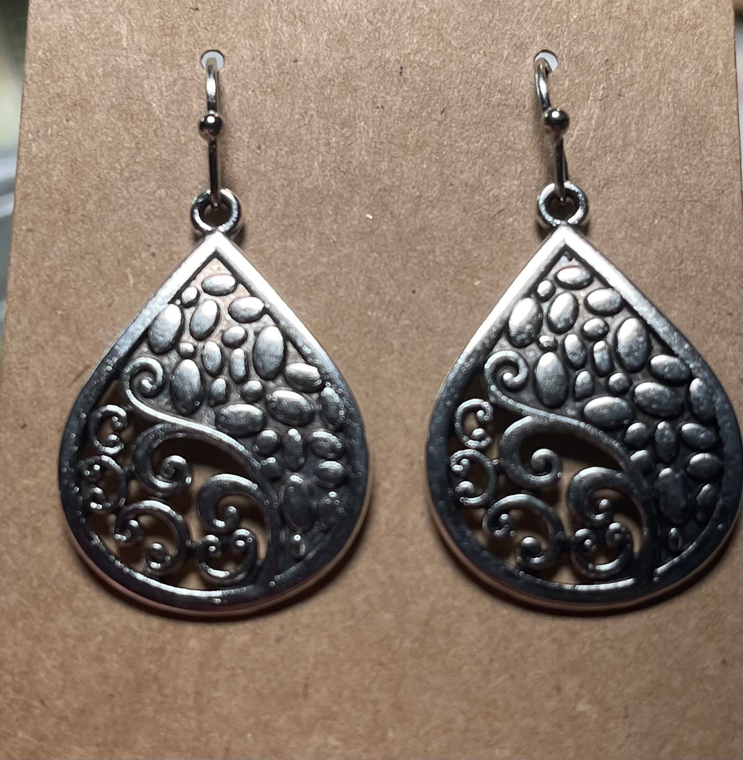 Cute scroll earrings