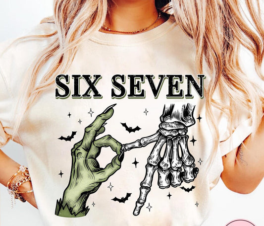 Spooky 6 7 tee