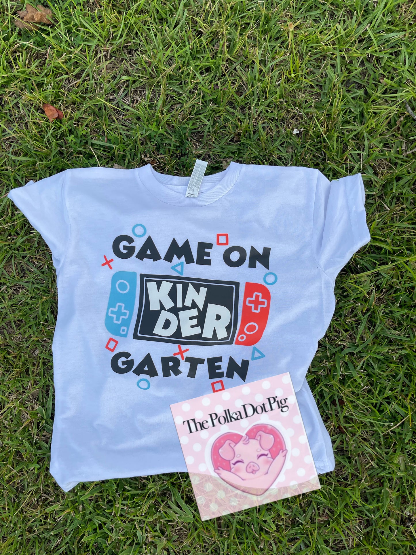 Game on Kindergarten tee