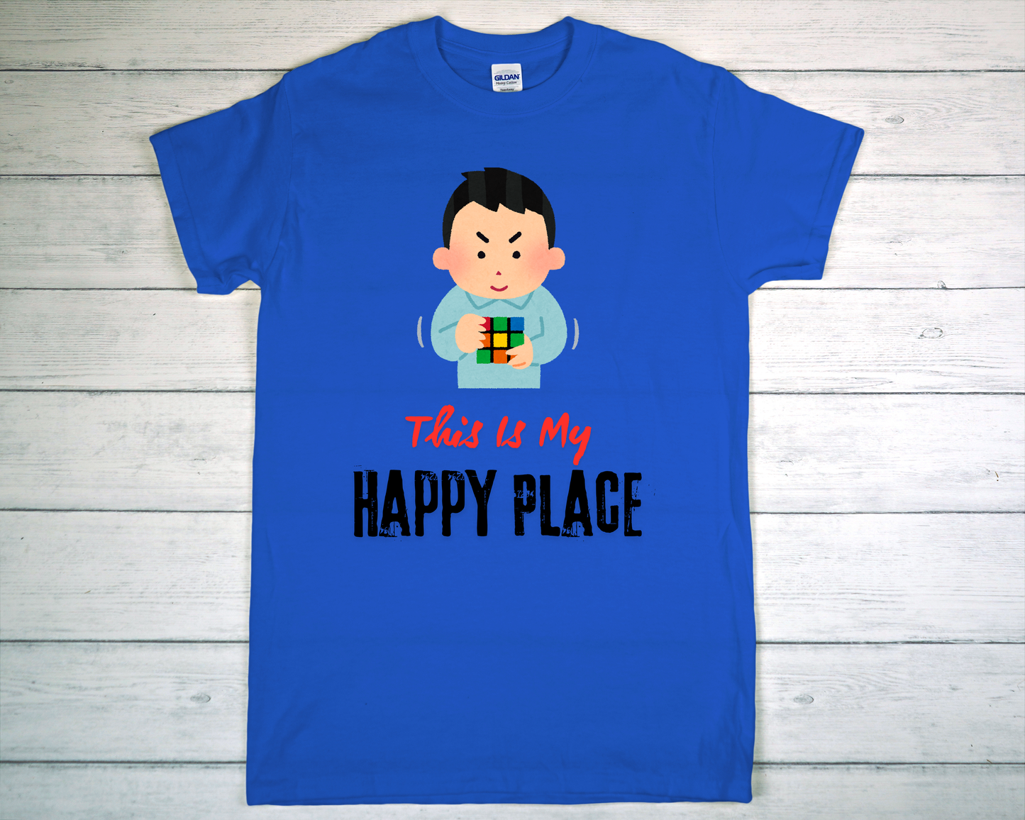 This Is My Happy Place Cuber Tee