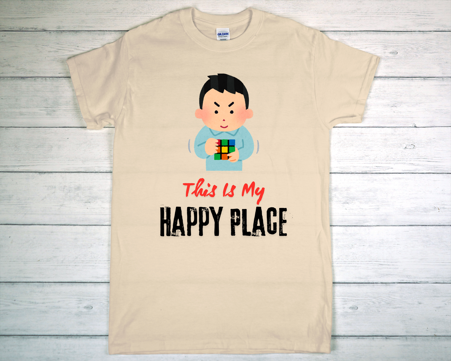 This Is My Happy Place Cuber Tee