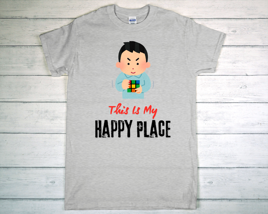 This Is My Happy Place Cuber Tee