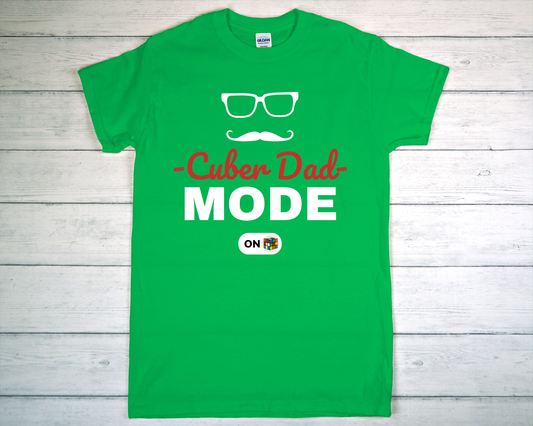 Cuber Dad Mode On Tee