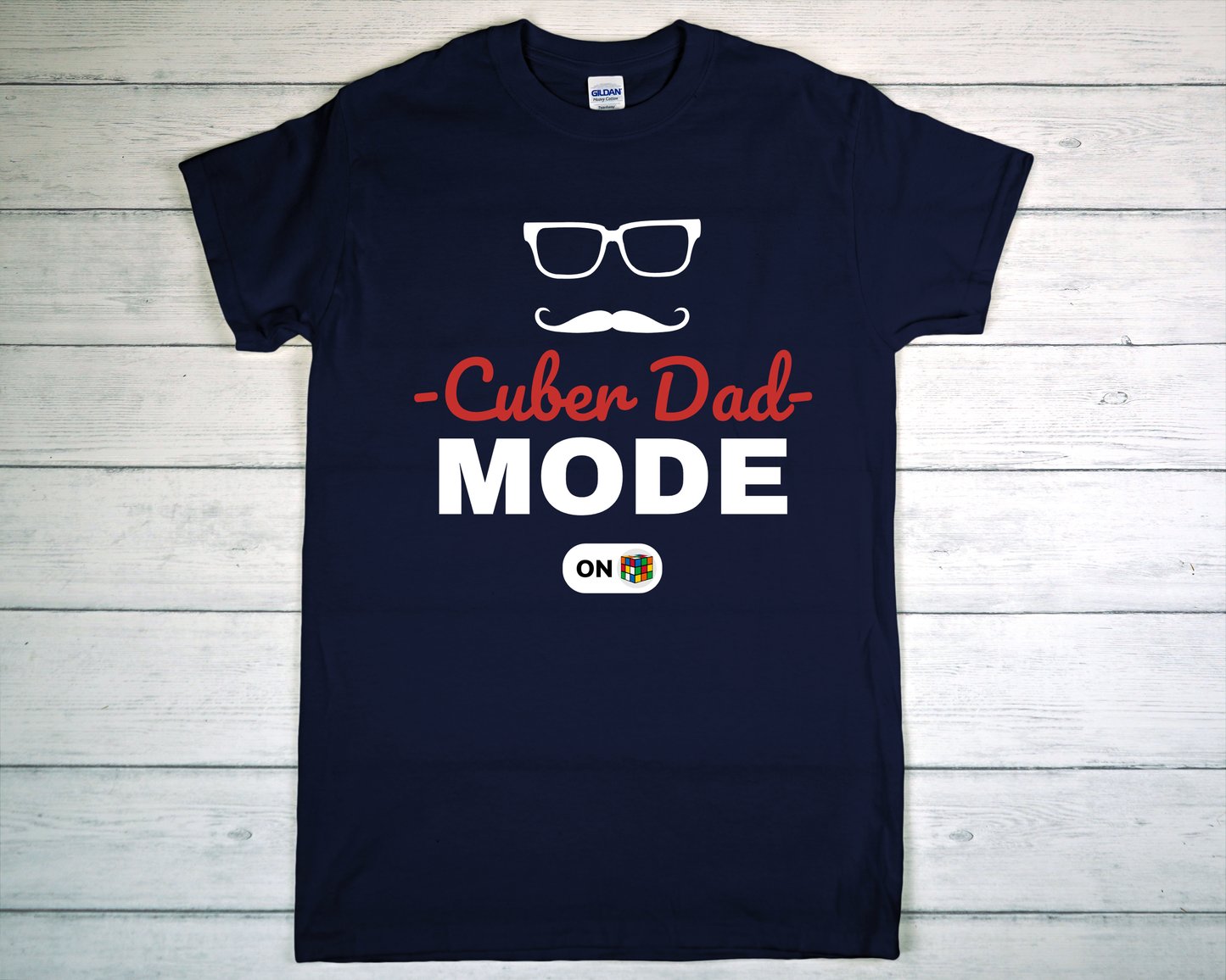 Cuber Dad Mode On Tee