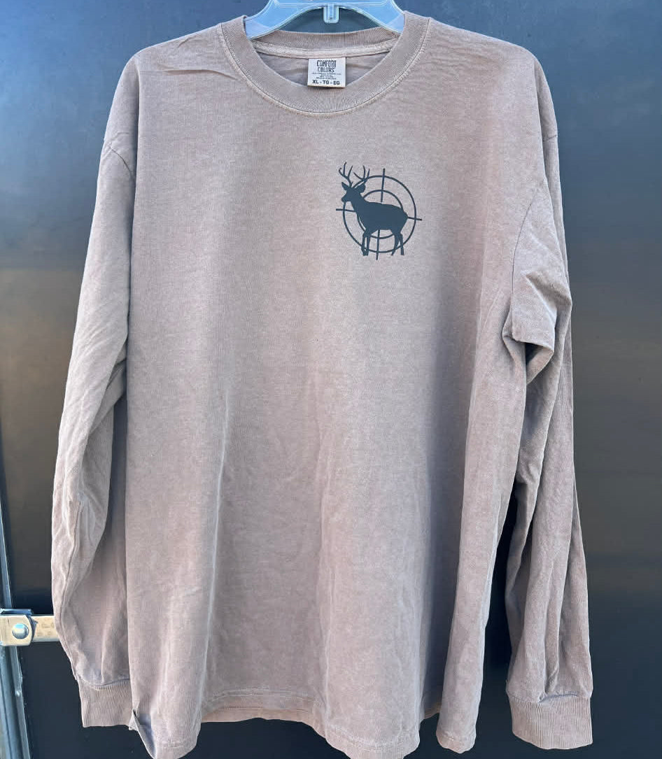 I'll be in the woods with bows and camo box stand tee