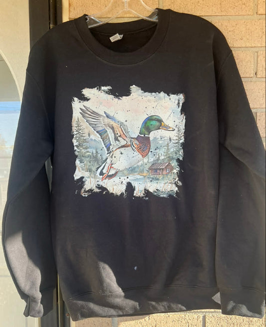 distressed vintage duck tee