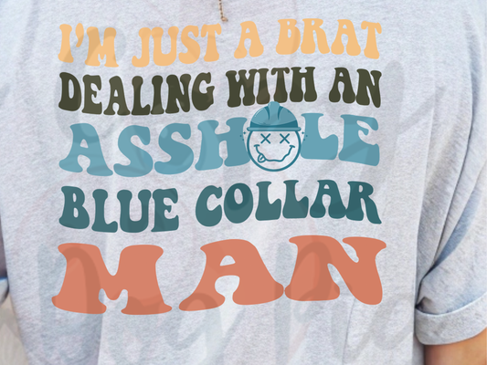 Blue Collar Better Half png file only