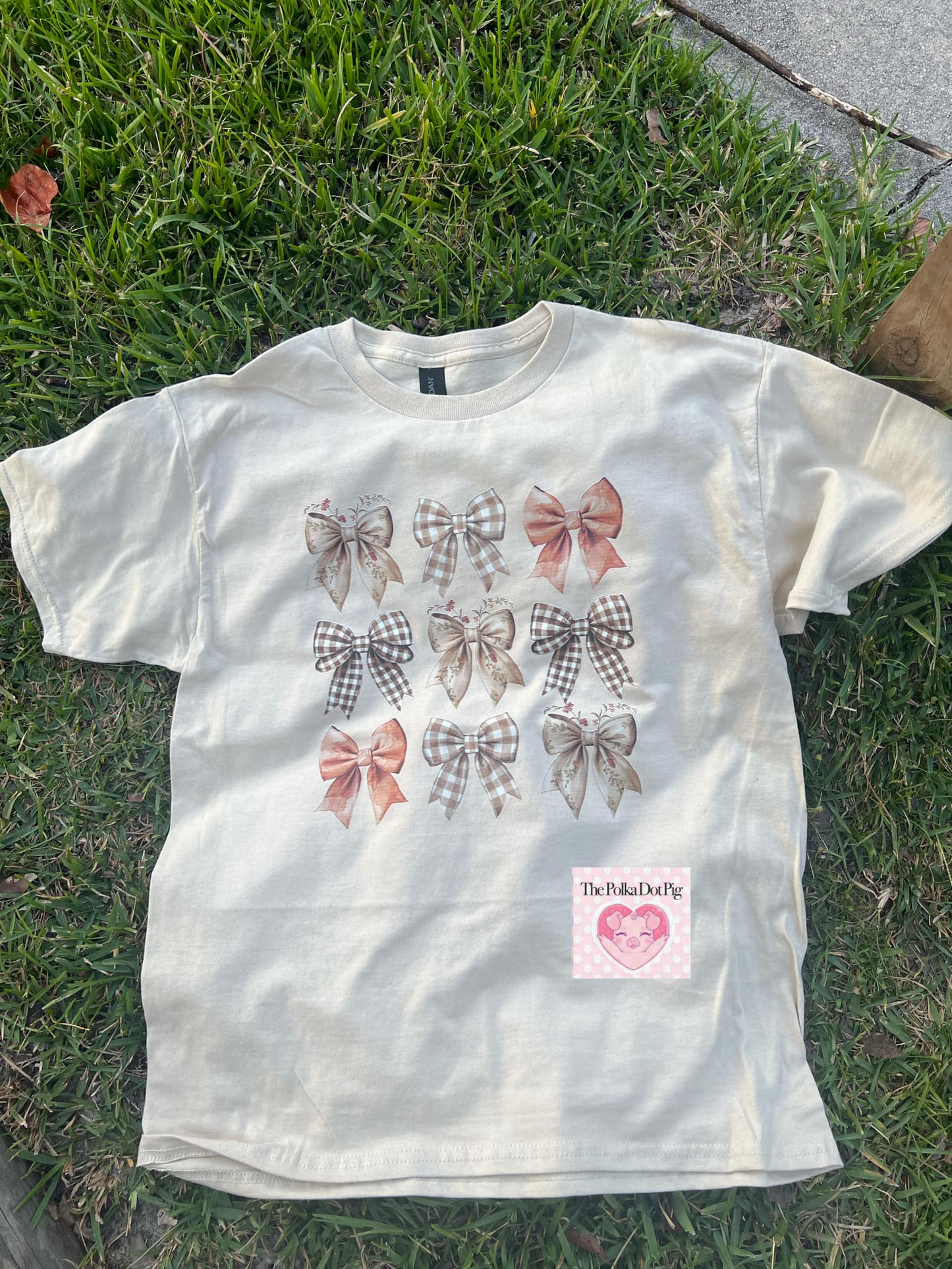 Fall Bows Croquet Bows Tee