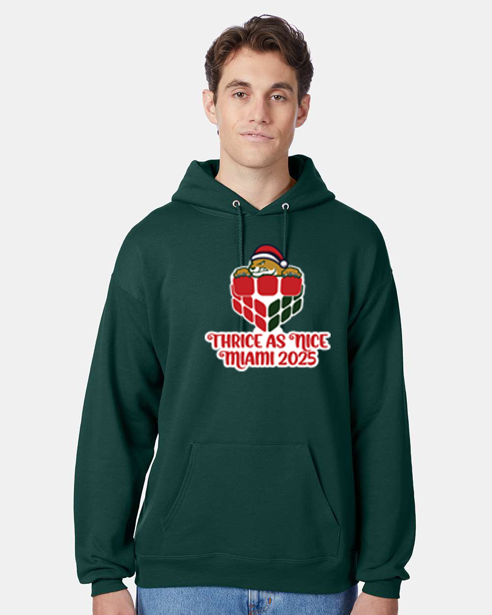 Thrice as Nice Miami Cubing Cubers full front design Hoodie (Copy)