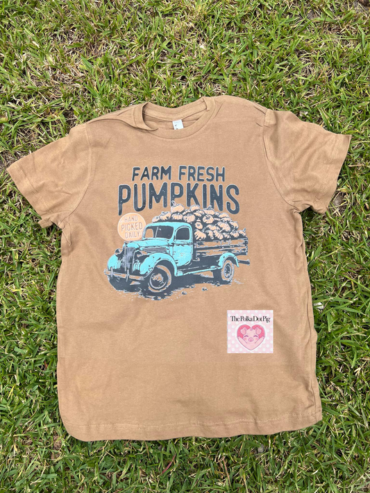 Farm Fresh Pumpkins Truck Tee