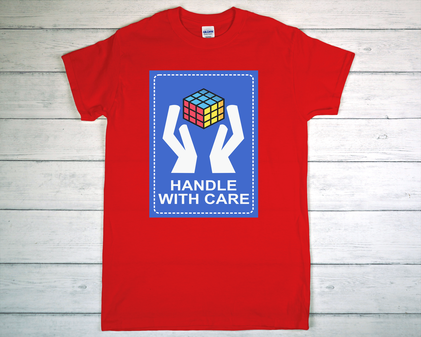 Handle With Care Cuber Tee