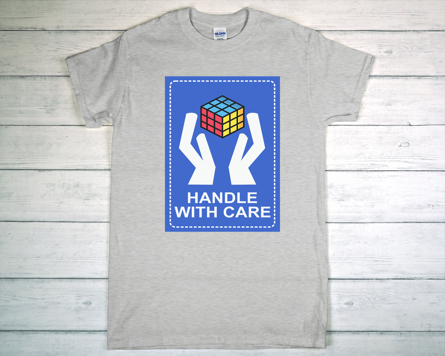Handle With Care Cuber Tee