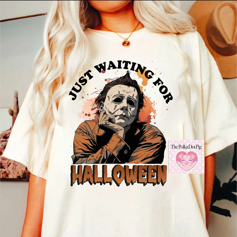 Just waiting for Halloween Tshirt