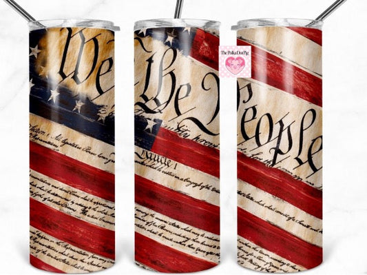 We the people tumbler