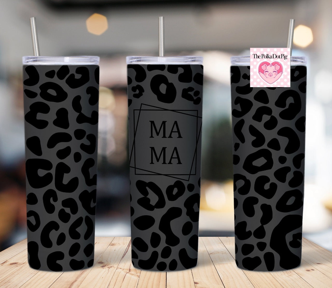 Mama leopard Tumbler