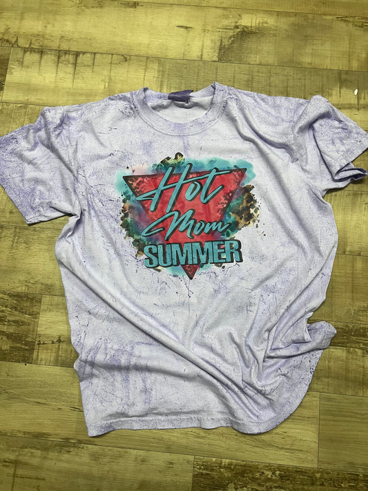 Hot mom summer tshirt