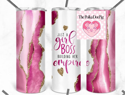 Girl boss tumbler