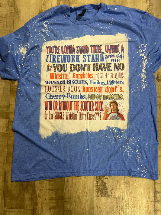 Joe dirt fire works