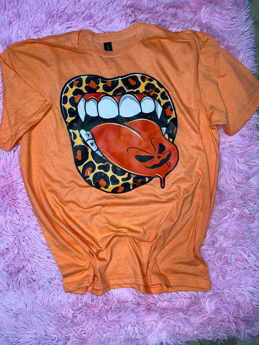 Pumpkin lips transfer