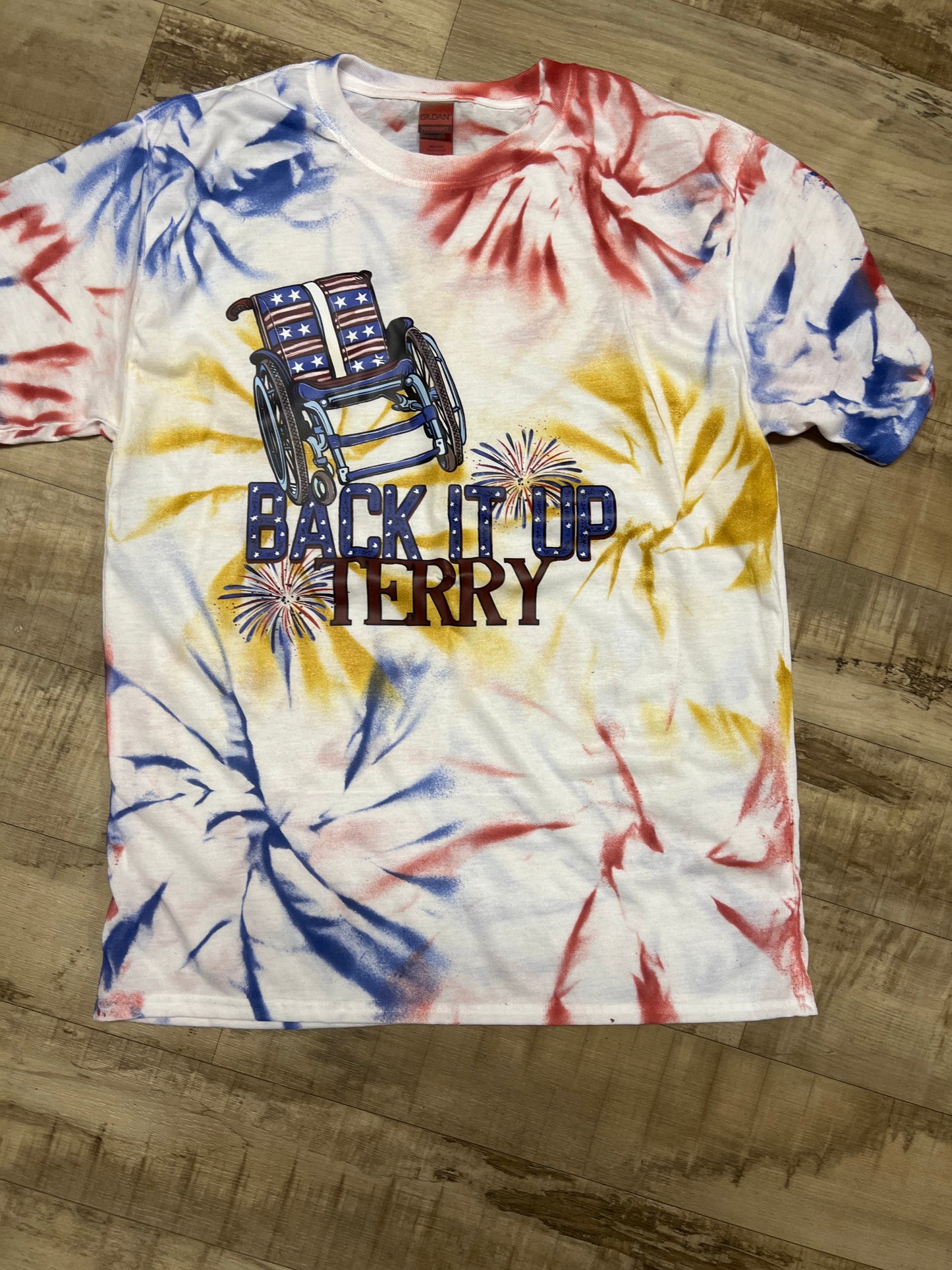 Back it up terry 4th of July tshirt