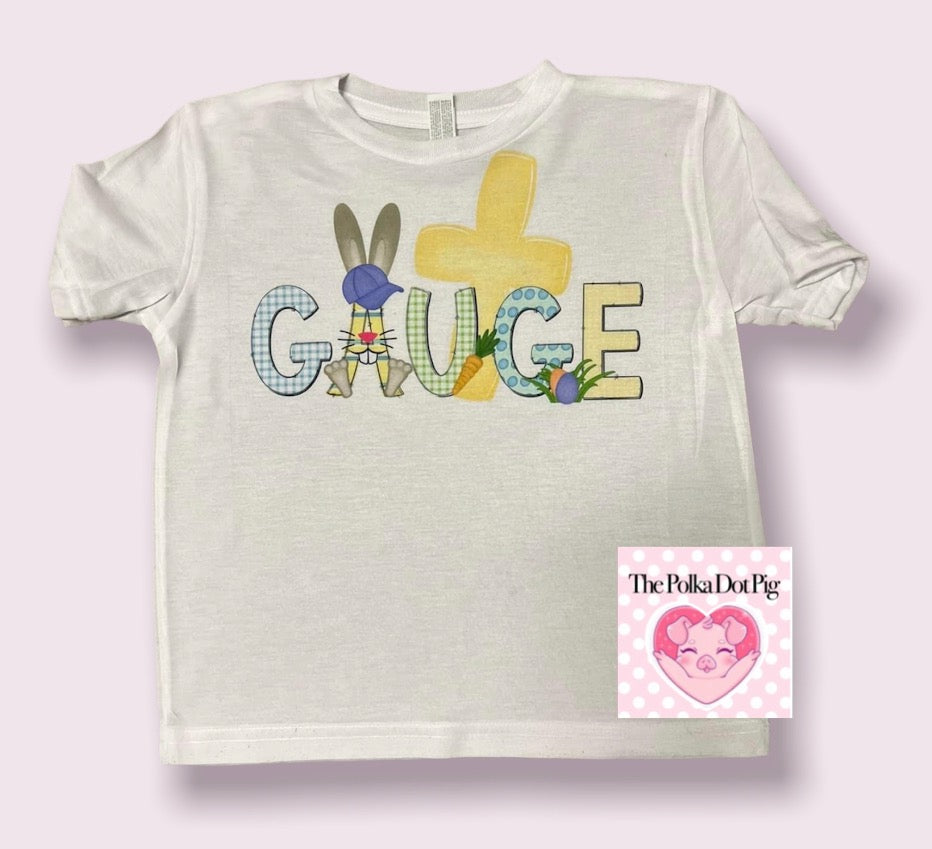 Personalized Easter Tee