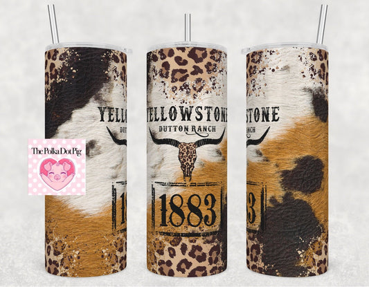 Yellowstone 1883 tumbler