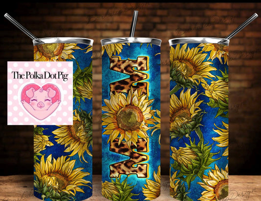 Sunflower Mom Tumbler