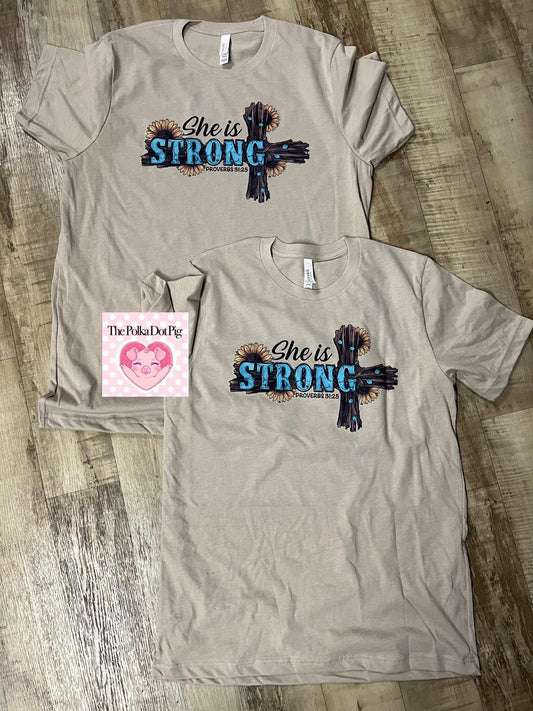 She is strong tshirt