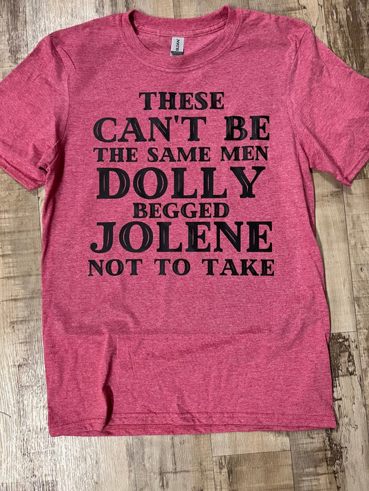 These can’t be the same men dolly tshirt