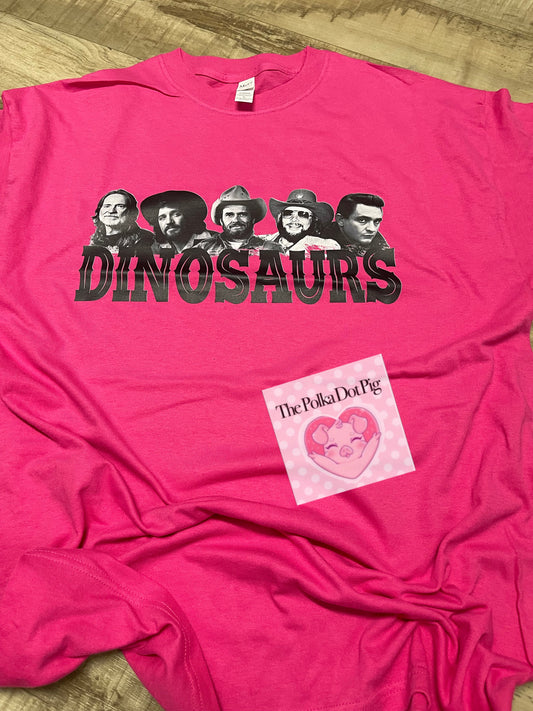 Country Dinosaurs tee